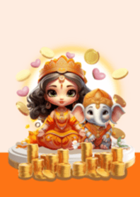 Thursday Ganesha&Lakshmi:Wealth & Love