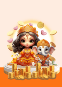 วันพฤหัสบดี พิฆเนศ:แม่ลักษมีรวย&ความรัก