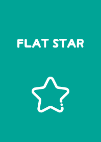 FLAT STAR - Peacock Green