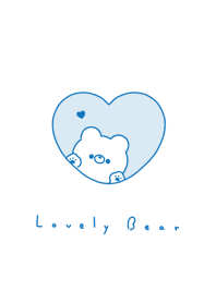 หมีและหัวใจ | aqua blue.