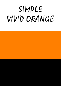 Simple - VIVID ORANGE -