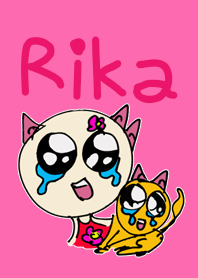 My name is Rika. Love cat.