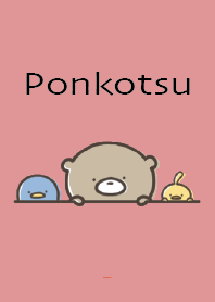 Red : Everyday Bear Ponkotsu 5
