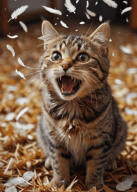 Cats run wild #JLVaT025.