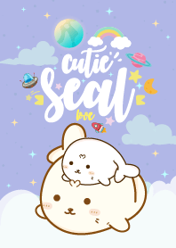 เจ้าแมวน้ำอุ๋งๆ กาแล็กซี่ สีไวโอเลท