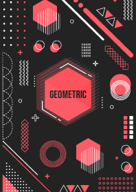 Geometric Black 82