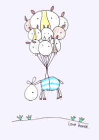 Love horse Theme No.2