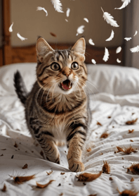 Cats run wild #IKJaM027.