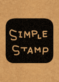 SIMPLE STAMP kraftpaper