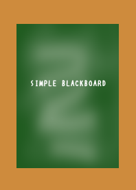 SIMPLE BLACKBOARDj-LIGHT BROWN
