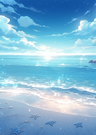 放鬆寧靜的絕美海洋❤夢幻無邊天空18