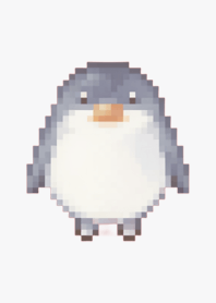 Penguin Pixel Art Theme  Green 02