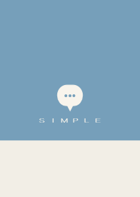 シンプル（beige blue)V.1413