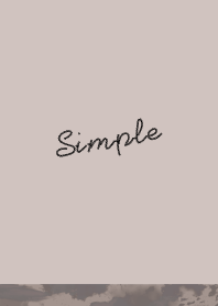 Simple Adult Design - dull gray -