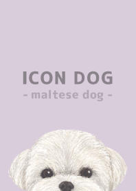 ICON DOG - Maltese dog - PASTEL PL/03