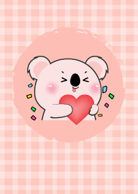 Simple Cute Cute Pink  Koala (JP)