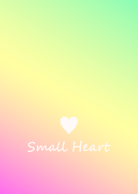 Small Heart *Pink+Yellow+Green 2*