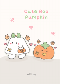 Cute Boo pumpkin :)