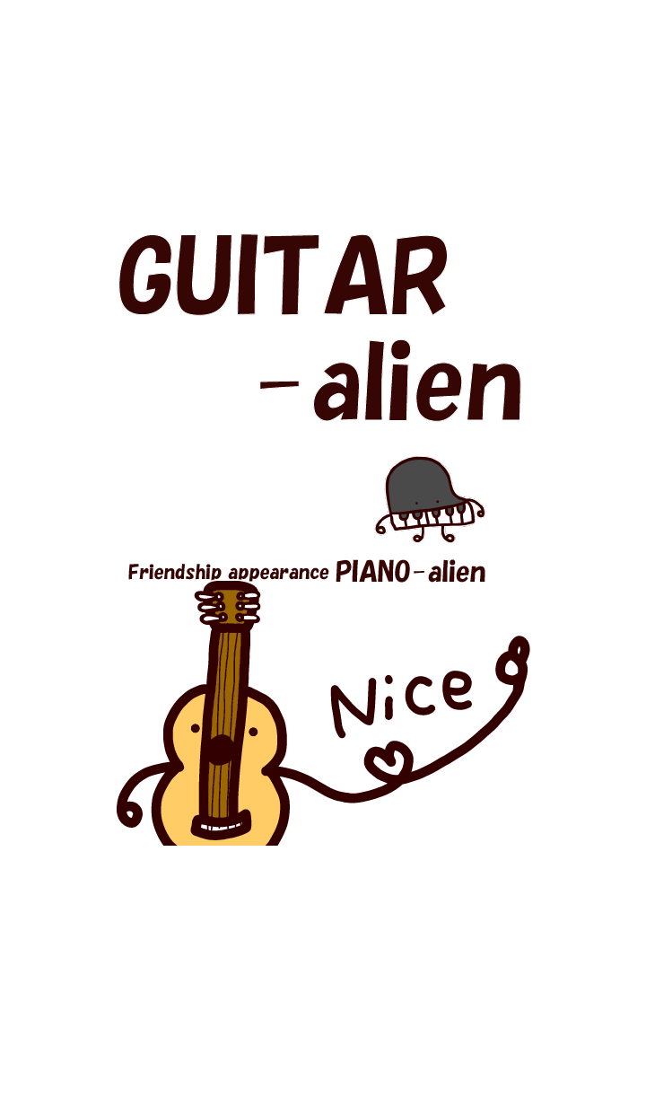 Theme of GUITAR-alien
