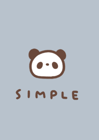 ぱんだ。ブルーベージュ