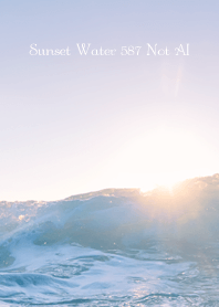 Sunset Water 587 Not AI