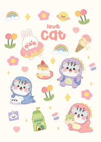 Cat love so cute : minimal :D