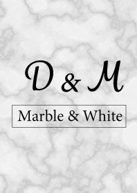 D&M-Marble&White-Initial