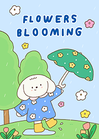 ธีมไลน์ Flowers Blooming!