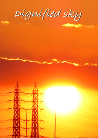Dignified sky(Romantic sky series 13)