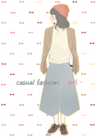 casual fashion - girl -