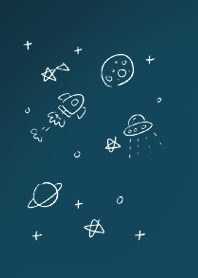 宇宙裡的小行星