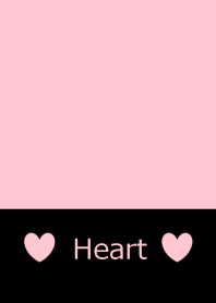Pink and simple heart from japan