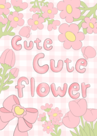 cute cute flower (old rose)