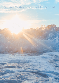 Sunset Water Photo #115 Not AI