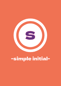 simple initial-S- THEME 100