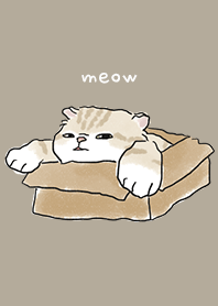 neko drawing4 - khaki
