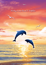 Bring good luck SunsetBeach & Dolphins 2