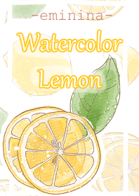 -eminina- Watercolor Lemon