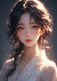 Comfortable sunny day - cute girl 92Ee