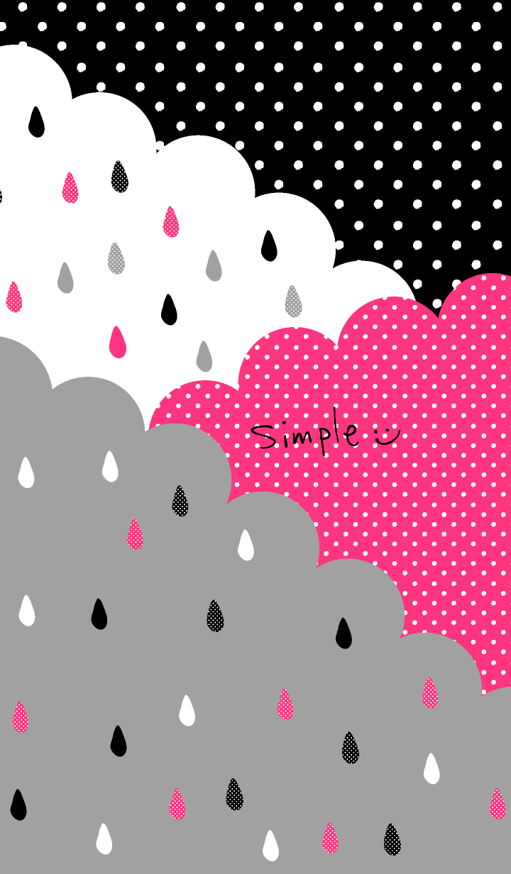 Colorful drop - Pink3-