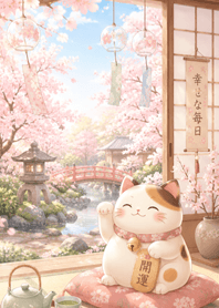 Lucky Cat Maneki Neko 008