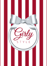 Girly Style-SILVERStripes-ver.20