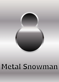 Metal Snowman