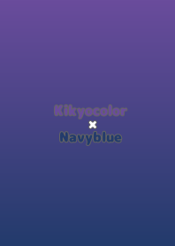 KikyocolorxNavyblue-TKCJ