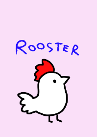 happy rooster