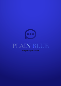 Plain Blue シンプルな青