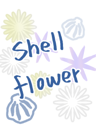 Shell flower blue and adult ver.