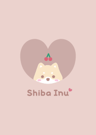 Shiba Inu2 Cherry - PinkOrange