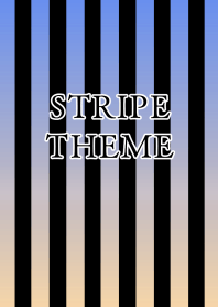 GRADATION STRIPE-BLUE-BLACKj