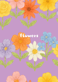 Flowers a la carte06 light purple